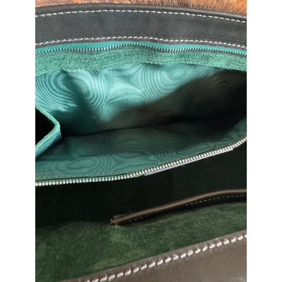 Kieselstein-Cord Exotic Leather Relic Mosaic Ponyhair Tote - Picture 9 of 10